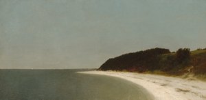 イートンズネック、ロングアイランド、1872年。 作： John Frederick Kensett