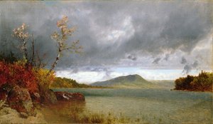 レイクジョージ、1870年 作： John Frederick Kensett
