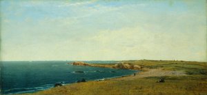 ニューポートの近く 作： John Frederick Kensett