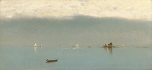 1872年の嵐の通過。 作： John Frederick Kensett