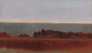 10月のソルトメドウ 作： John Frederick Kensett