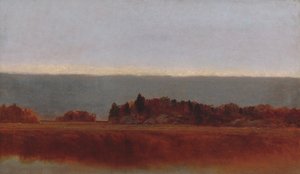 1872年10月のソルトメドウ。 作： John Frederick Kensett