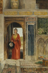1871年のハーレムへの入り口（131708も参照） 作： John Frederick Lewis