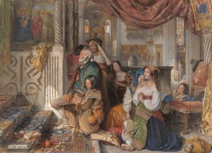 peregrinos romanos 作： John Frederick Lewis
