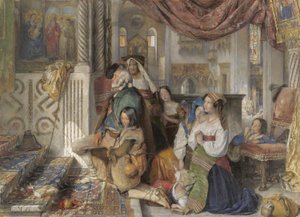 ローマの巡礼者 作： John Frederick Lewis