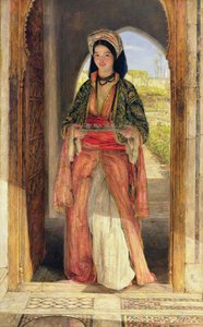 コーヒーを運ぶ人 作： John Frederick Lewis