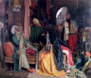 ダウトフルコイン、1869年 作： John Frederick Lewis