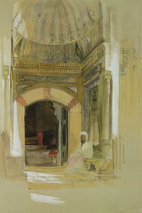 バヤズィド1世の墓、ブルサ、トルコ 作： John Frederick Lewis