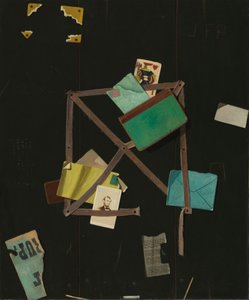 ハートのジャックとカードラック 1895年頃 油彩・キャンバス 作： John Frederick Peto