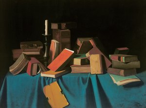 図書館、1894-1900 作： John Frederick Peto