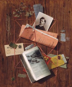 オフィスボード、1885年。 作： John Frederick Peto