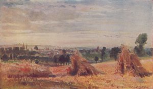 オックスフォードの遠景、1910 作： John Fulleylove