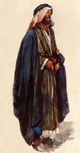 アラブの農夫。エルサレムの近所、1902年。 作： John Fulleylove
