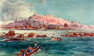 海からジョッパ、1902。 作： John Fulleylove