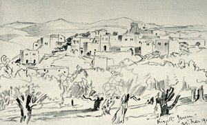 Kirjath-Jearim、1902年。 作： John Fulleylove
