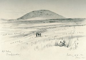 タボール山、1902年。