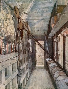 ブラッディタワーのポートカリス 作： John Fulleylove