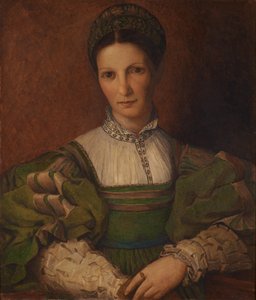 セバスティアーノ・デル・ピオンボにちなんだ女性の肖像 作： John Fulleylove