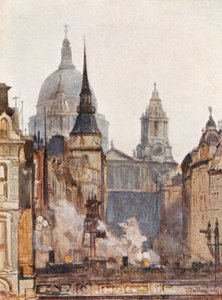 ルートゲートサーカスのセントポール大聖堂 作： John Fulleylove