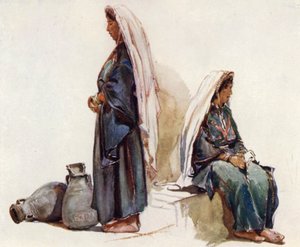シリアの農民女性の研究 作： John Fulleylove
