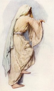 シリアの女性のホリデードレスの研究 作： John Fulleylove
