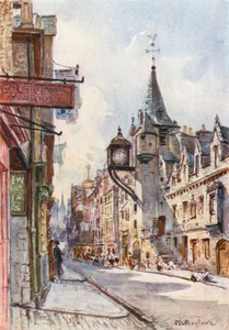 Canongate Tolbooth、西向き 作： John Fulleylove