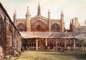 The Cloisters, New College 作： John Fulleylove