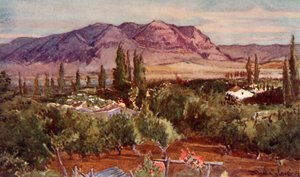 ジェリコからの誘惑の山、1902年。 作： John Fulleylove