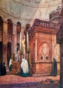 ロタンダと聖墳墓礼拝堂、1902年。 作： John Fulleylove
