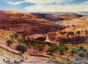ヒンノムの谷、オフェンスの丘、1902年。