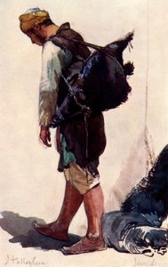 ウォーターキャリアスタンディングフィギュア、1902年。 作： John Fulleylove