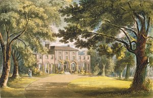 アッカーマンの「芸術のリポジトリ」からのホリー・グローブ・ハウスは、1826年に出版されました 作： John Gendall