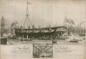 1818年3月18日に制定され、ワッピングを係留した船員用チャペル 作： John Gendall