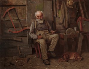 ボートビルダー、c。 1904。 作： John George Brown