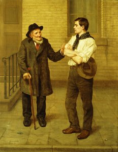 西青年、1910 作： John George Brown
