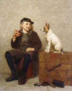 私はあなたと共有します、 作： John George Brown
