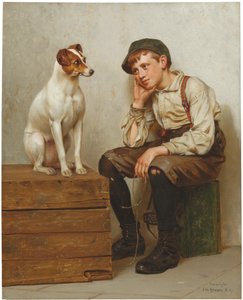 相互賞賛、1898 作： John George Brown