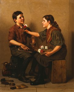 ニッケルのみ、ジョー、1906 作： John George Brown