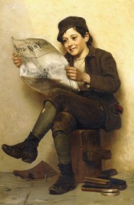 ボーイズ」ニューヨーク、1886 作： John George Brown