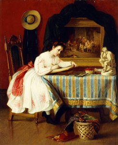 若いアーティスト、1867