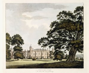 ケントのコブハムホール、1800 作： John George Wood