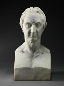 ウィリアム・ロスコー（1753-1831）1819（大理石） 作： John Gibson