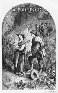 お気に召すまま by William Shakaespeare 作： John Gilbert