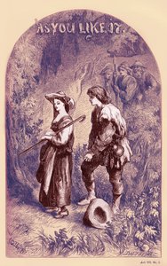 お気に召すまま by William Shakaespeare 作： John Gilbert