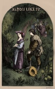 お気に召すまま by William Shakaespeare 作： John Gilbert