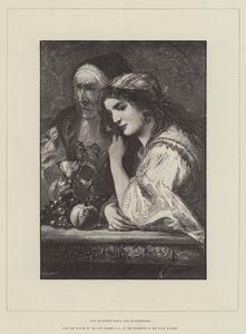 ドンキホーテの姪と家政婦 作： John Gilbert