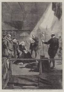 スコットランドのメアリー女王の処刑 作： John Gilbert