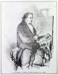 ジョセフ・マロード・ウィリアム・ターナー、WJリントン、1837年頃（彫刻） 作： John Gilbert