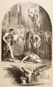 ジュリアス・シーザー、1890 作： John Gilbert