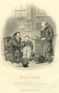 ニコラスニクルビー：ワックフォードスクィアーズとヤングワックフォードスクィアーズ 作： John Gilbert